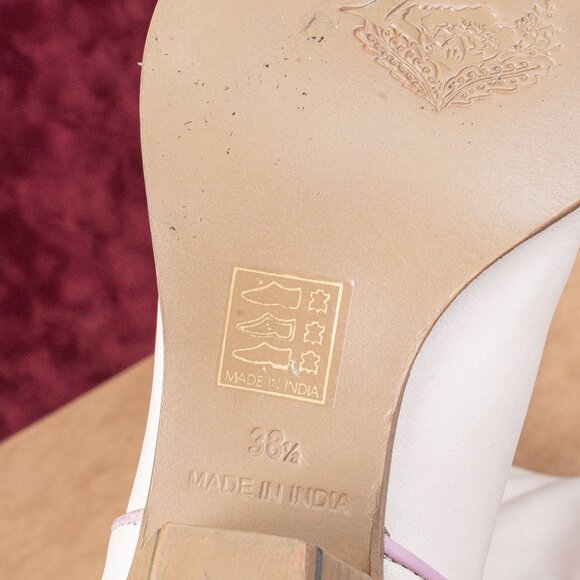 Free People Women Borderline Cream Leather Western Cowboy Boots 8US EUR 38.5 - Picture 7 of 9